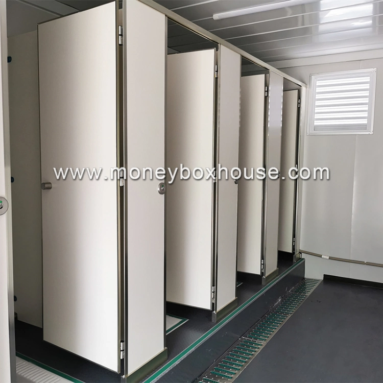 Outdoor Portable Modular Flat Pack Container Prefabricated Bathrooms for Campsites