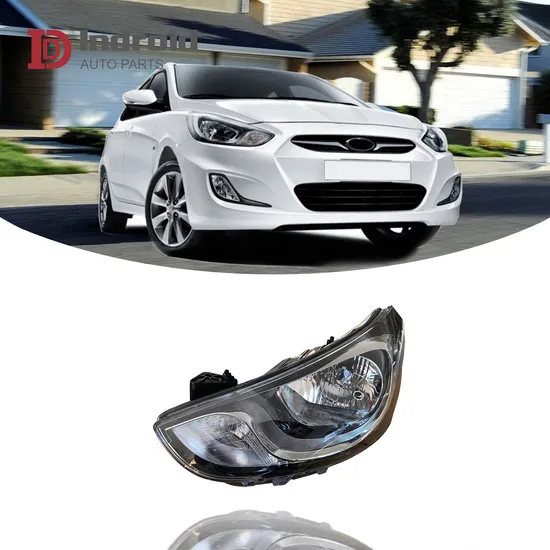 Head Lamp White for KIA Pegas 2017 L 92101