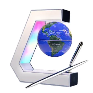 Home Decoration Magnetic Levitation Lamp Levitating Earth Light with Touch Control and Pen 