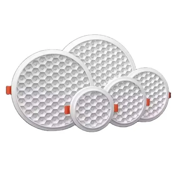 New Design Panel Light Two Color Bubble 3+3W 6+3W 12+4W 18+6W Slim Thin Mounting Round LED Panel Lamp 