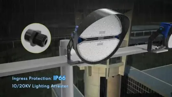Outdoor LED Sports Stadium Flood Tower Lighting Dimmable for Football Field LED High Mast Light 
