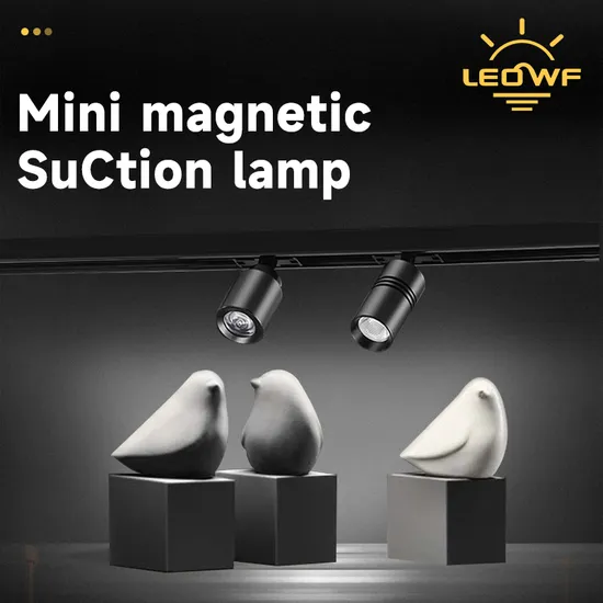 Mini Focus Adjustable LED Track Light for Jewelry Display and Museum Cabinets 