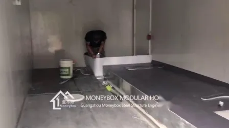 Outdoor Portable Modular Flat Pack Container Prefabricated Bathrooms for Campsites 