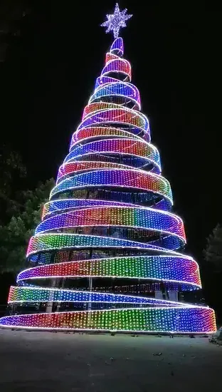 LED Light up Gaint Tree Steel Frame 12m/6m Christmas Light 