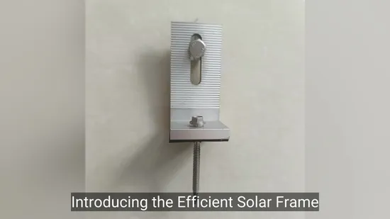 Premium Lightweight Aluminium Solar Mounting Bracket with Accessory Clamp 