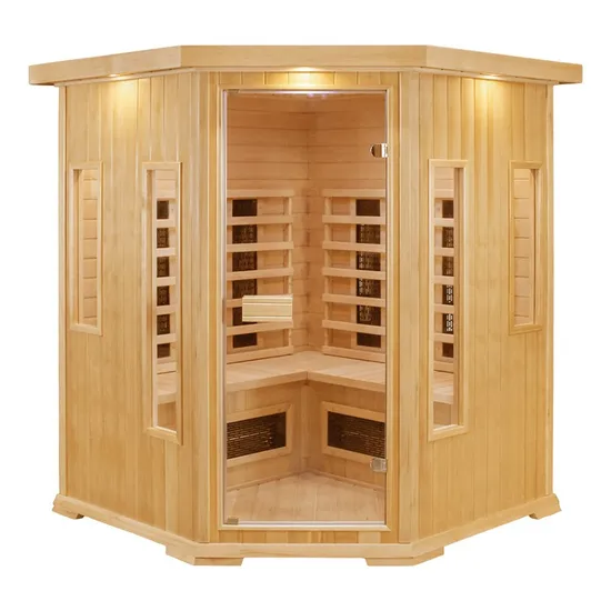 Popular Mini Portable White Sauna Infrared Sauna Rooms for 4 People 
